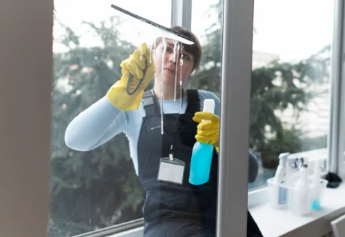 Nettoyage de vitres intérieures et extérieures à Authezat